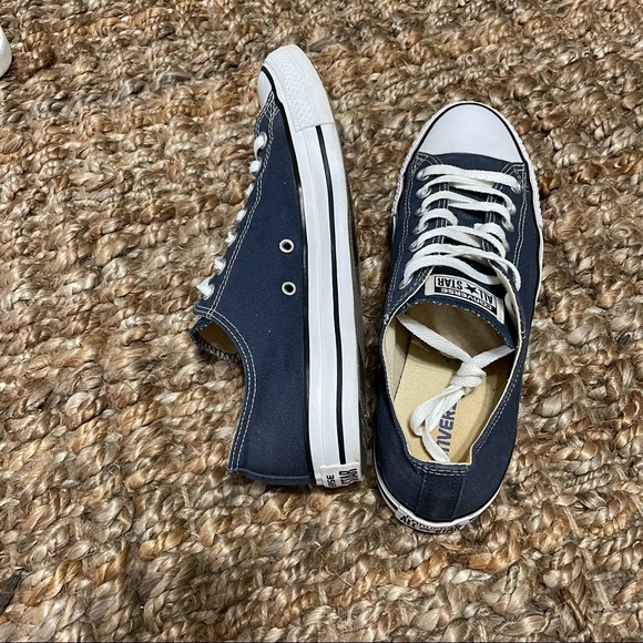 Converse All Star Blue Canvas Sneaker size 10M/12W - Picture 5 of 8